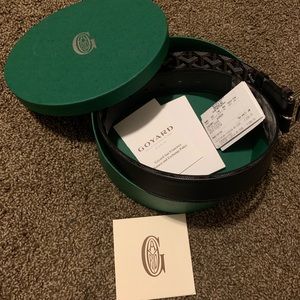 Goyard belt size 85 (worn once)
